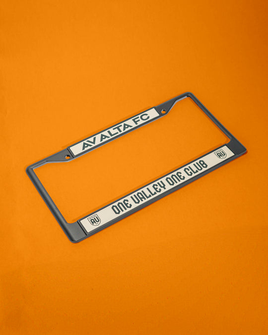 Black License Plate Frame