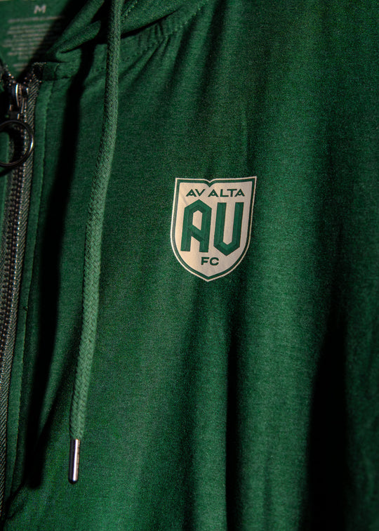 Women's Cropped Full-Zip Jacket