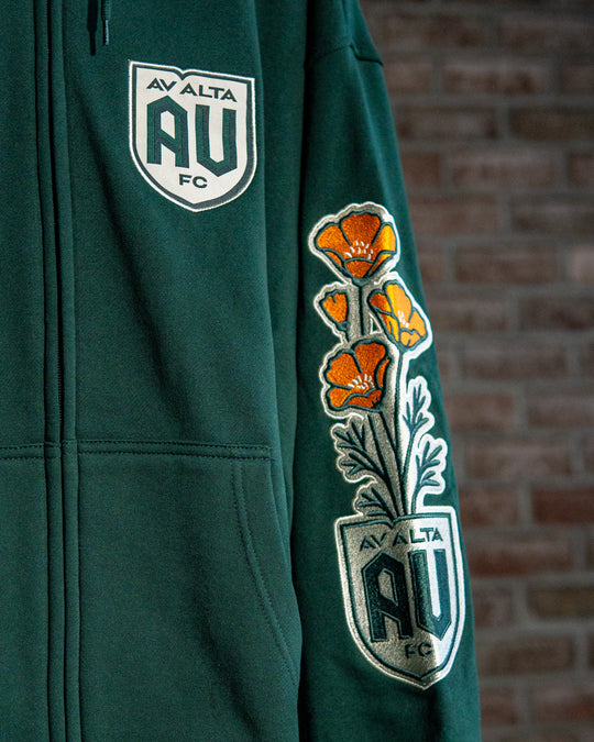 Poppy Full-Zip Hoodie