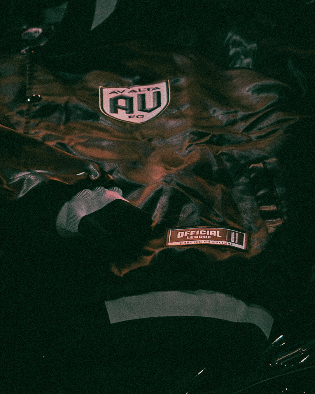 Black Satin Jacket