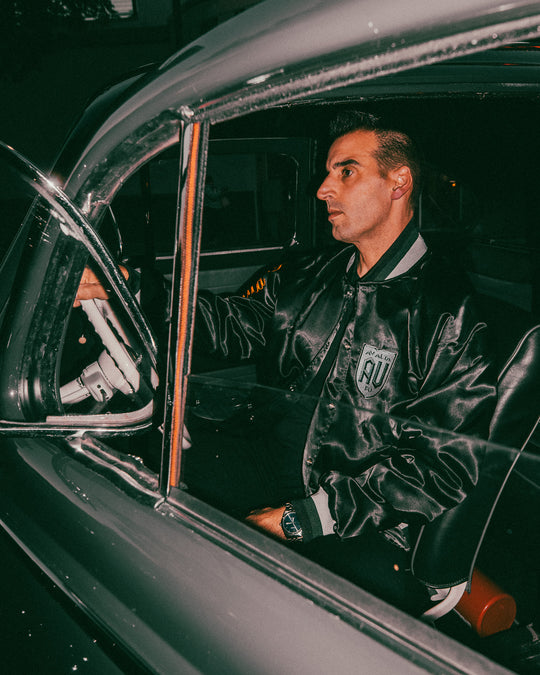 Black Satin Jacket