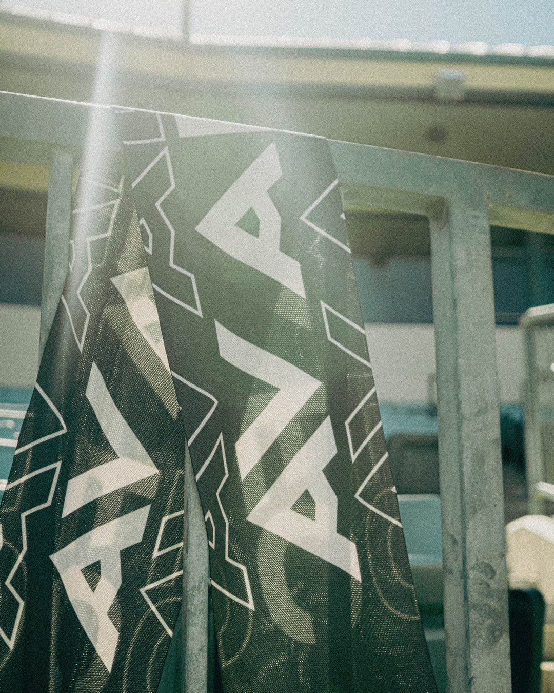 Split Text Summer Scarf